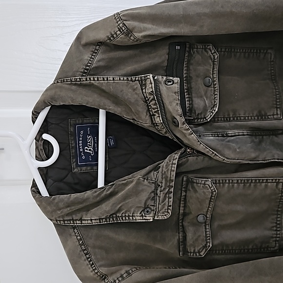 G.H. Bass & Co. Green Utility Jacket!!! - Picture 2 of 16